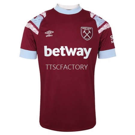 Billiga Fotbollströjor West Ham United Hemma tröja 2022/23 Kortärmad
